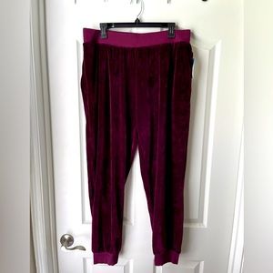 Abound burgundy, track suit pants